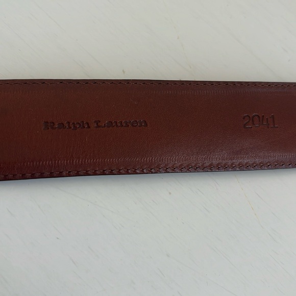 Ralph Lauren Genuine Alligator Belt black - Picture 3 of 9